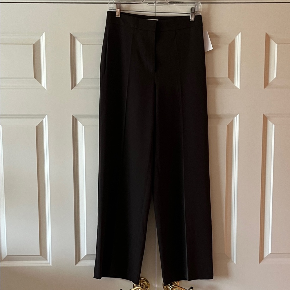 NWT H&M Women's Brown Wide-Leg Dress Pants